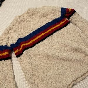 Retro mock neck sweater